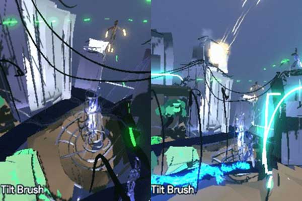 Tilt Brush另类用法 画出来的游戏见过没？
