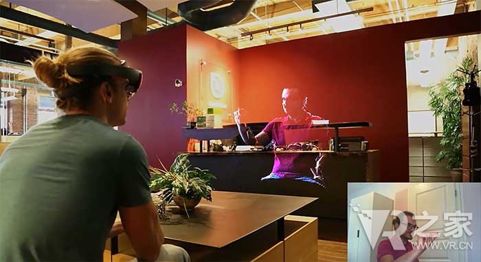 全息聊天 HoloLens让聊天真正面对面