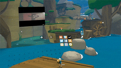 VR上网小工具 Beta版“V”登录Rift平台
