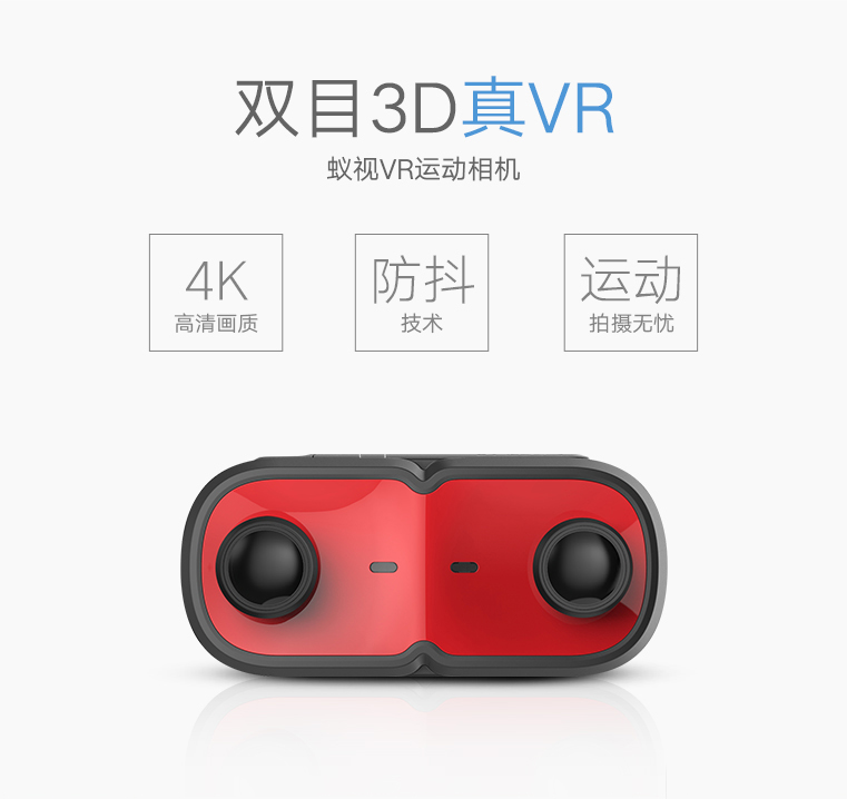 蚁视VR运动相机