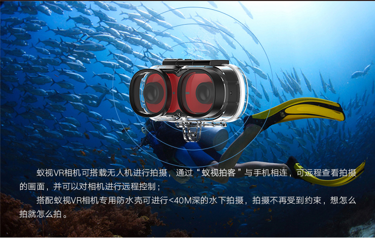 蚁视VR运动相机
